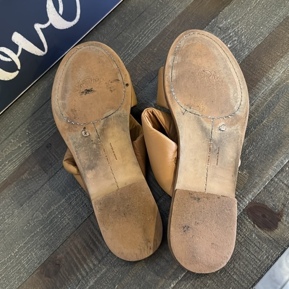 Vince Camuto Leather twist sandals - Picture 5 of 5